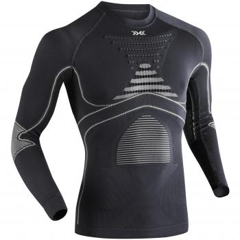 X-Bionic I020216 G087 Camiseta, Hombre, Carbon/Gris Perla, XXL