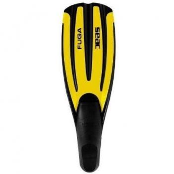 Seac Aletas FUGA - Aletas de buceo, color amarillo, talla 42/43
