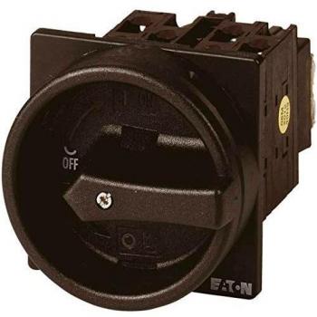 Eaton T0-2-1/EA/SVB-SW Safety Switch 3-pole, 20A, 690V, Lockable Limit Switch, Black