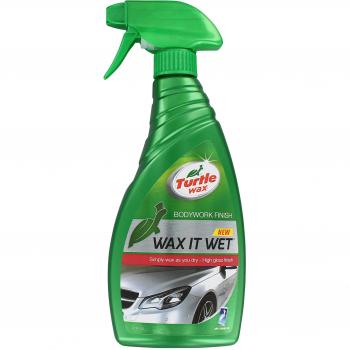 Cera Líquida Turtle Wax Spray 500ml - Brillo Rápido y Fácil Aplicación