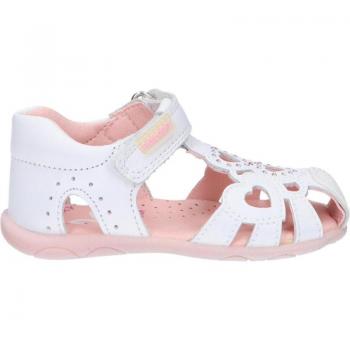 Sandalias de Niña PABLOSKY 800000 BLANC - Color blanco, diseño cómodo, cierre de velcro, suela antideslizante, material transpirable