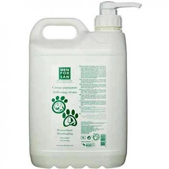 MENFORSAN Crema Suavizante Desenredante perros y gatos - 5 Litros, Blanco