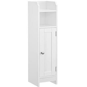 Mueble de Almacenamiento Pequeño con 1 Nicho, 1 Puerta y 1 Estante - Altura 80 cm