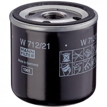Original MANN-FILTER Filtro de aceite W 712/21 – Para automóviles