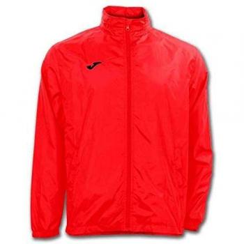 Joma Iris Waterproof Jacket for Men - Fluorescent Coral Red