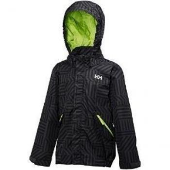 Helly Hansen K Jotun Print - Chaqueta para niños, color verde, talla 3