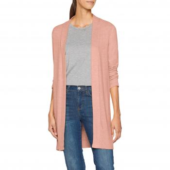 PIECES Pcamila Cardigan Noos, Chaqueta Punto para Mujer, Rosa Rose Dawn, 38