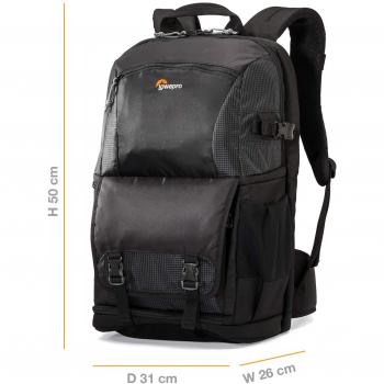 Lowepro Fastpack BP 250 AW II - Mochila para cámara, Negro