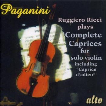 Paganini : L'intégrale des Caprices. Ricci.
