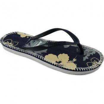 Chanclas de playa Brasileras con diseño de flor y suela de goma