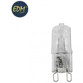 Bombilla halógena G-9 clara 220V 40W 420lm 4,4cm de EDM