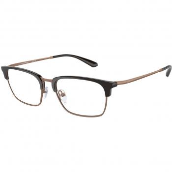 Emporio Armani EA3243 3201 Men's Eyeglasses Brown Size 55 - Blue Light Block Available