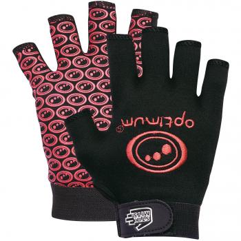 Optimum Skit - Mitones de rugby para hombre rojo rosso Talla:small