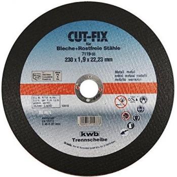 KWB 49711912_1 Disco corte e x trafino CUT FI x,metal 125 x 1 mm