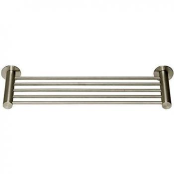 MSV TOALLERO INOX 62CM, Acero Inoxidable, Cromado, 62x19x5 cm