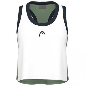 Camiseta de Tirantes Head Play Crop para Mujeres - Blanco, Talla S