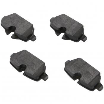 Bosch BP1382 Pastillas de freno Eje trasero certificación ECE-R90 1 juego de 4 pastillas