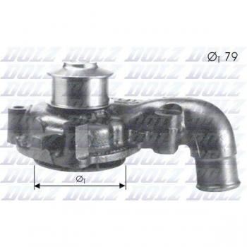 Bomba de agua DOLZ F155 - Tipo: Bomba de agua, Marca: DOLZ, Modelo: F155, Aplicación: Sistemas de refrigeración en vehículos, Material: Aluminio y plástico reforzado, Incluye