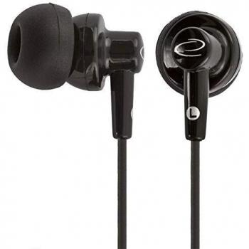 Auriculares Esperanza EH124 Negro con Cable de Conexión y Sonido de Alta Calidad