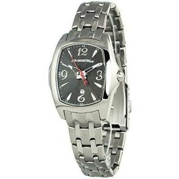 Chronotech Womens Analogue Quartz Watch with Stainless Steel Strap CT7896S-12MGS
