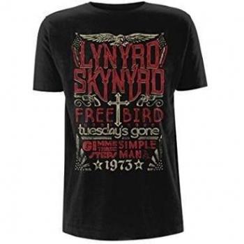 Lynyrd Skynyrd 1973 Hits T-Shirt Black XL