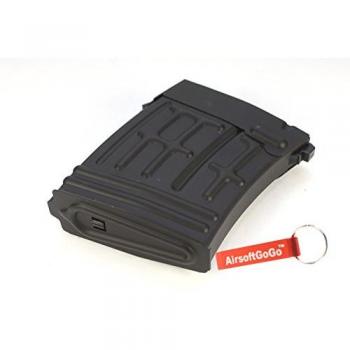 CYMA 80rds Mid-Cap SVD Cargador para Airsoft AEG Real Sword