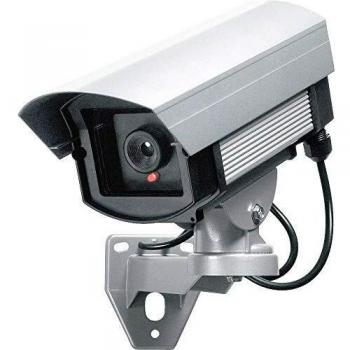 Cámara Falsa de Vigilancia para Exterior con LED Intermitente KA 05