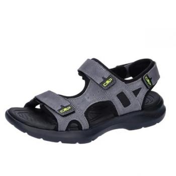 Sandalias de Trekking CMP Emby para Hombre, Talla 42, Color Gris/Negro