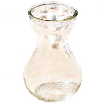 Jarrón de cristal transparente Outflower para jacintos artificiales, plantas hidropónicas, decoración del hogar