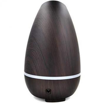 Humidificador Difusor de Aromas Platinet Madera Marrón con Ionizador