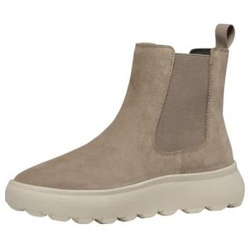 Geox Spherica EC4.1 Women's Ankle Boots - Beige/Grey