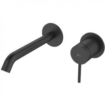Mezclador de lavabo empotrado negro Lollipop - Essebagno