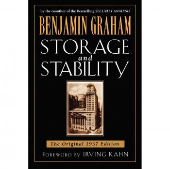 Storage and Stability: The Original 1937 Edition