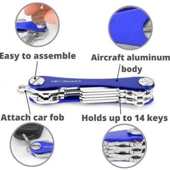 KeySmart - Llavero y Organizador de Llaves Compacto