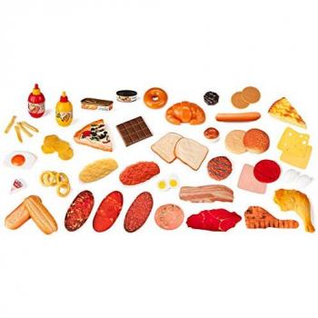 Contenedor Surtido Fastfood 52 Piezas Miniland E 30815