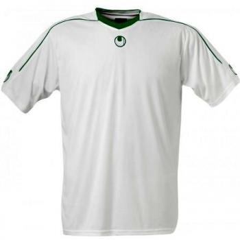 Uhlsport Stream II – Camiseta de Manga Corta, Todo el año, Unisex, Color weiß/Lagune, tamaño XL