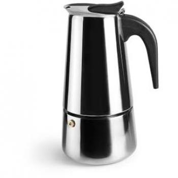 Cafetera Italiana Express Moka IBILI, 15 tazas, 700 ml, Acero Inoxidable, Apto para inducción