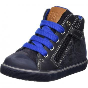 Geox B Kiwi Boy A, Botines de Senderismo para Bebés, Azul