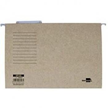 Carpeta Colgante Liderpapel Folio Prolongado Kraft
