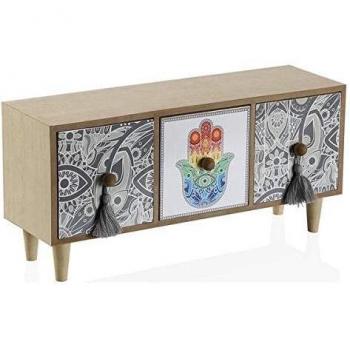 BigBuy Home Joyeros, Madera, Color, único