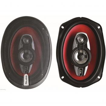 JUEGO DE ALTAVOCES COAXIALES DE 4 VIAS 6X9 375W CORVY GT-694