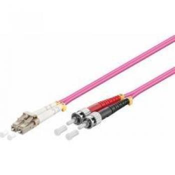 Cable de fibra óptica InfiniBand 5 m OM4 LC/UPC ST/UPC Violeta