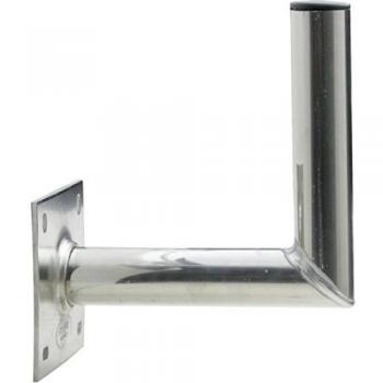 Soporte de pared SAT de aluminio Schwaiger WAH25A001, distancia a la pared 25 cm, color plata