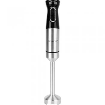 Batidora de Inmersión Emerio HB-132381 1000W Sin BPA, Control de Velocidad Continuo, Negro y Acero Inoxidable