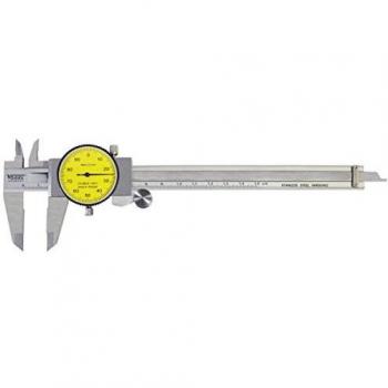 VOGEL 201101 - Calibre pie de rey con comparador DIN 862 - Capacidad util 150 mm - Boca 40 mm - Lectura 0,01 mm