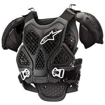 Alpinestars Protector De Pecho Mx Bionic Negro-Gris