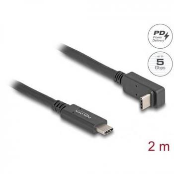 DeLOCK Cable USB C Negro 2m 80035
