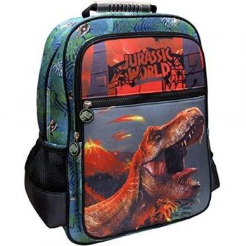 CYP BRANDS Jurassic World MC-32-JW Mochila Adaptable a Trolley, Verde