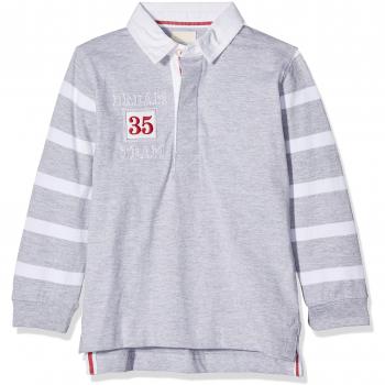 Gocco W72RNLCA402GC, Polo para Niños, Gris