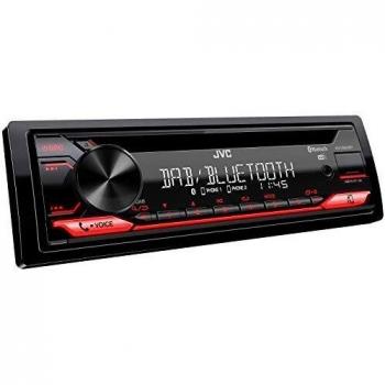 JVC KD-DB622BT Receptor Multimedia para Coche Negro 200 W Bluetooth KD-DB622BT, Negro, 1 DIN, 200 W, 4.1.2 Canales, 50 W, CD